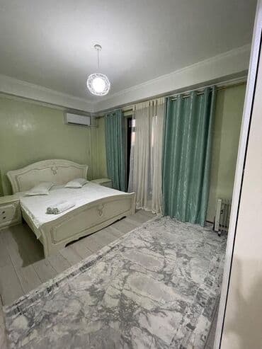 суточные квартиры бишкек филармония: 3 комнаты, Постельное белье, Телевизор, Банные принадлежности — 6