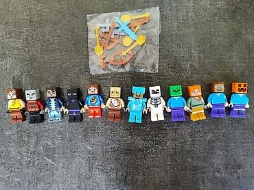 tech deck: Набор минифигурок в стиле Minecraft + пакет аксессуаров — 1