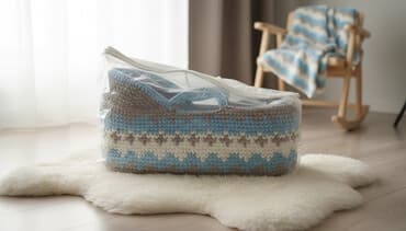 шкаф офисний: Люлька, Новый, Переноска, цвет - Голубой — 2