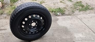 бир: Дөңгөлөктөр монтажда 205 / 60 / R 16, Кыш, 1 даана, Жеңил унаалар, Темир, тешиктери - 5 — 8