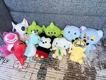 Г.Ош
Набор мягких игрушек персонажей из мультфильмов по 100-250с at lalafo.kg Г.Ош
Набор мягких игрушек персонажей из мультфильмов по 100-250с