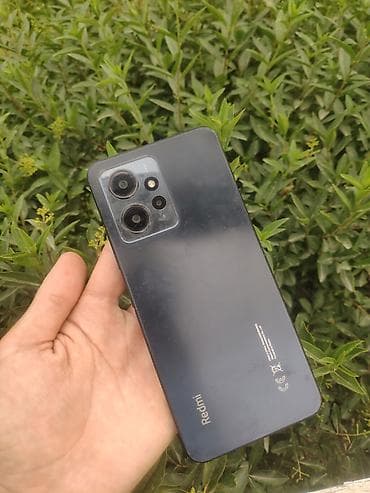 Redmi, Redmi Note 12, Б/у, 128 ГБ, цвет - Черный, 2 SIM