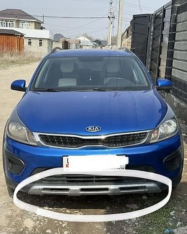 lining pantera: Накладка на бампер Kia, Б/у, Оригинал — 2
