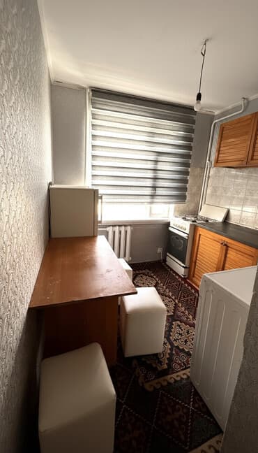 кок жар дома с ремонтом: 2 комнаты, 43 м², 104 серия, 4 этаж, Косметический ремонт — 1