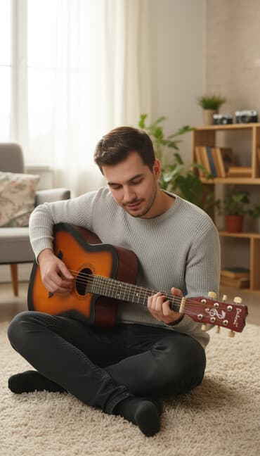 💥 Срочно! Продам Акустическую Гитару DakeSi (Cutaway) Город: Токмок 🎸