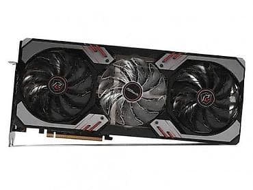 amd: Видеокарта, Б/у, AMD, Radeon RX, 16 ГБ, Для ПК — 1