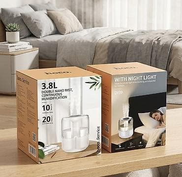 deepcool da: Увлажнитель воздуха Hoco DI99 с ночной подсветкой - Объем резервуара — 2