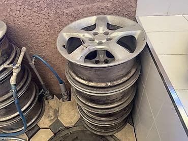 r18 5112: Литые Диски R 17 Subaru, Комплект, отверстий - 5, Б/у — 1