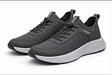 Ботинки: Мужские кроссовки SPORT, тёмно‑серые РАЗМЕР-40 - Дизайн: лаконичный — 2