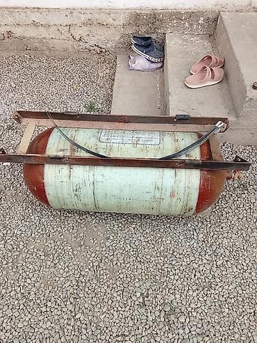 металлический диск: Баллон для сжатого газа (метан/CNG) с рамой крепления Комплект - — 1