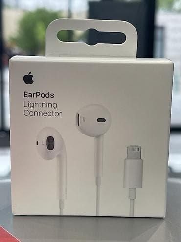 ОРИГИНАЛ 💯% Apple EarPods с разъёмом Lightning - Проводные