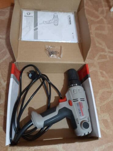 дирел: Продам электродрель CROWN новая, СТ10113 200W. В упаковке, не — 1