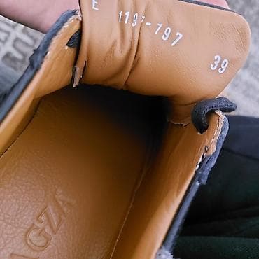 osiris d3: Мужские новые кожаные кеды черного цвета.Привезли с турции - Материал — 3