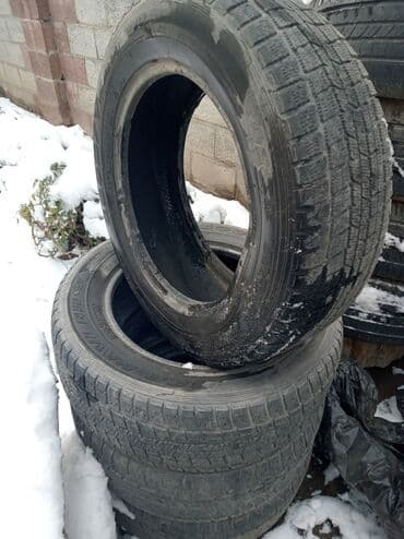 зимние шины на 16: Шины 215 / 60 / R 16, Зима, Б/у, Комплект, Легковые, Япония — 1