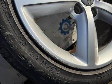 Унаа: Дөңгөлөктөр монтажда 225 / 45 / R 17, Жай, Колдонулган, Комплект, Жеңил унаалар, Куйма, тешиктери - 5 — 10