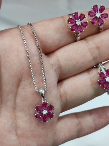 свадебные наборы ручной: Серебро 925 пробы Размеры имеются Для заказа пишите на Ватсапп — 6