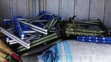 Прямые диваны: Походный складной стул, Другой материал — 2