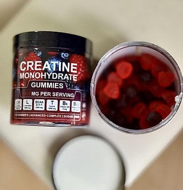 Креатин моногидрат в жевательных мармеладках Форма: жевательные гами