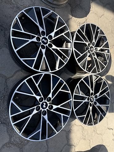 Литые Диски R 19 Hyundai, Комплект, отверстий - 5, Б/у — 2