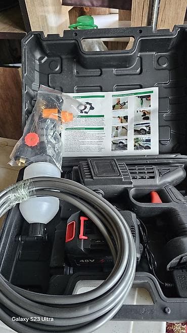 щетки генератора: Беспроводная мини-мойка высокого давления 48V (аккумуляторная) — 2