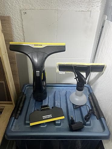 Стеклоочиститель Karcher WV 2 Black Edition Полный набор. В отличном — 2
