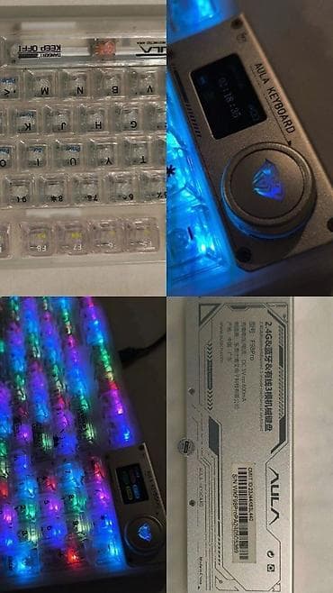 external hard drive: Клавиатура, Aula, Механическая, Bluetooth подключение, Размер: 65% — 2