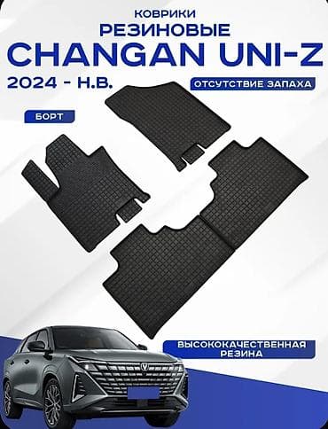купить коврики резиновые в машину: Плоские Резиновые Полики Для салона Changan, цвет - Черный, Новый, Самовывоз, Платная доставка — 9