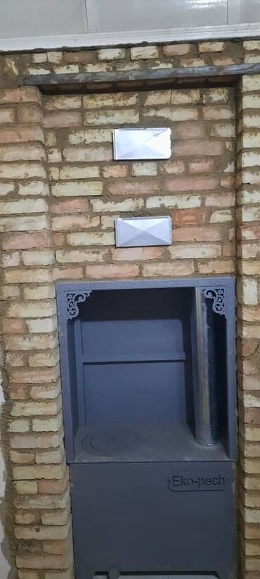 кухнй гарнитур: ЭКО печ между комнатная печка длительного горения прозводва Кыргызстан — 21
