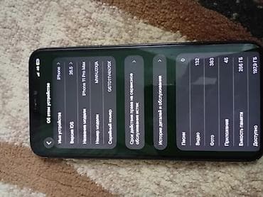 iphone 11 plus: IPhone 11 Pro Max, Б/у, 256 ГБ, Space Gray, Чехол, 72 % — 6