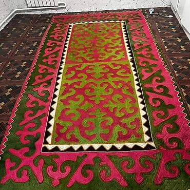 Ковры и паласы: Ковер с этническим орнаментом - Тип: напольный ковер - Дизайн: яркий — 2