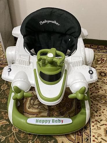 Детские ходунки Babywalker Happy Baby в виде самолёта - Тематика — 1