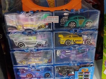 hot wils: Набор машинок Hot Wheels с кейсом-органайзером - Комплект из 10 — 3
