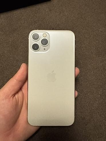ТВ жана Видео: IPhone 11 Pro, Колдонулган, 256 ГБ, Күмүш, Куту, 80 % — 1