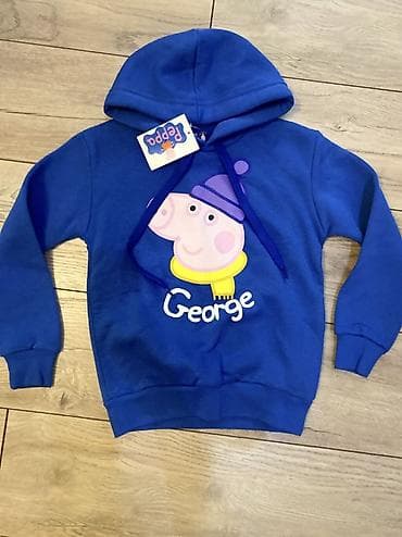 с начесом: Рубашка, цвет - Синий — 3