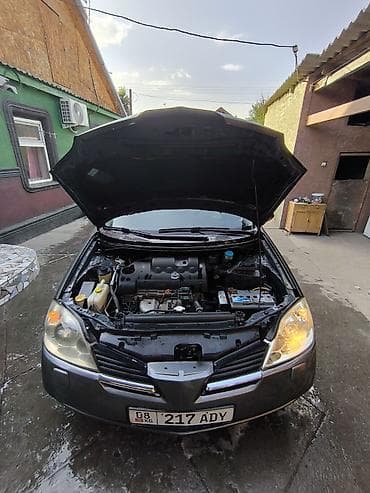 Nissan Primera: 2003 г., 1.8 л, Кол менен иштөөчү, Бензин, Универсал — 9