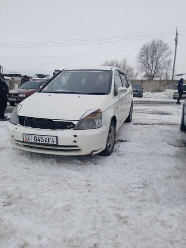 купить фуру с прицепом бу: Honda Stream: 2002 г., 1.7 л, Автомат, Бензин, Минивэн — 4