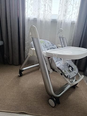 купить стул для кормления: Стульчик для кормления с регулируемой спинкой и высотой. Особенности — 4