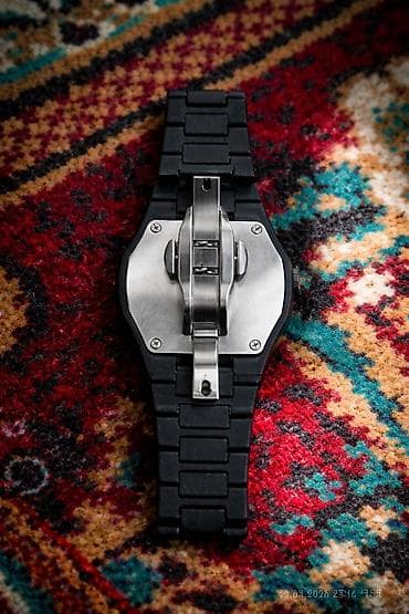 Айымдардын бут кийими: Минималистичные наручные часы в полном чёрном цвете Арабский часы — 2