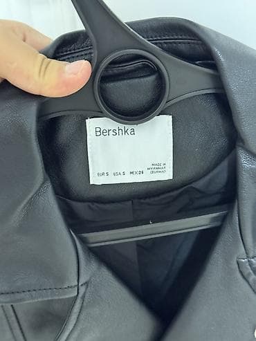 курты: Кожаная куртка, Косуха, Экокожа, Укороченная модель, S — 2