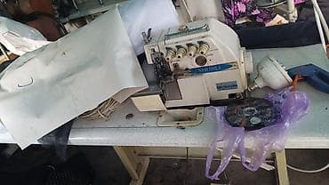 Оборудование для швейных цехов: Промышленное швейное оборудование комплектом. Состав: - Прямострочная — 4