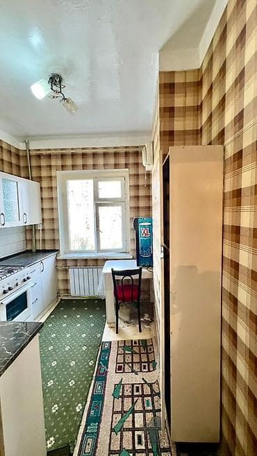 osh flats: 2 комнаты, 50 м², 105 серия, 4 этаж, Косметический ремонт — 6