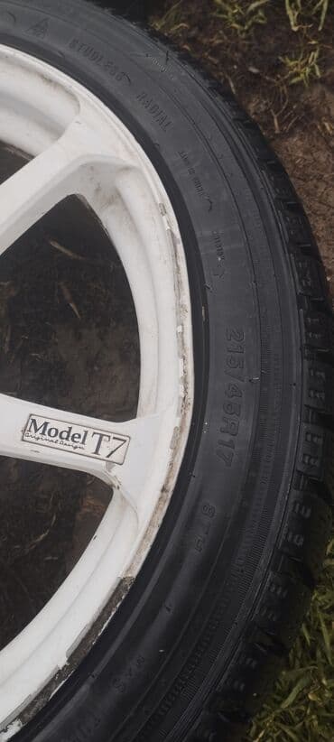 колёса на матиз: Колеса в сборе 215 / 45 / R 17, Зима, Б/у, Комплект, Легковые, Литые, отверстий - 5 — 12