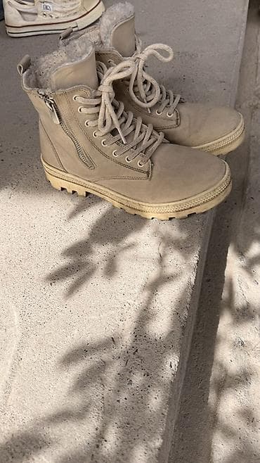 женская обувь на осень: Лоферы, 36, 36.5, 37, Skechers, Б/у, цвет - Бежевый, Самовывоз — 6