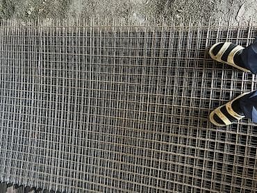 ткань сетка: Сварная металлическая сетка Описание: - Жесткие карты из стальных — 7