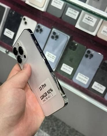 iphone x pro: IPhone 13 Pro, 128 ГБ, серебристый Характеристики: - Модель: iPhone — 5