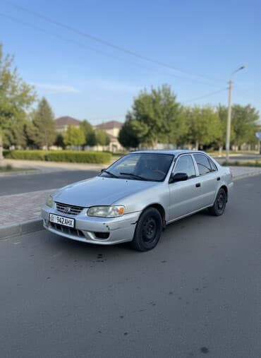 глушитель гольф 4: Toyota Corolla: 2001 г., 1.8 л, Автомат, Бензиновая, Седан — 2