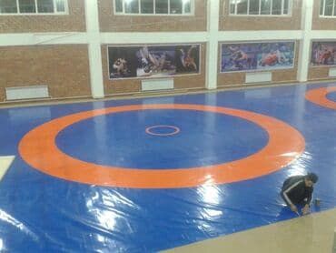 спортивное оборудование: Лапы, макивара, ударная подушка. Груша боксёрская Чучело борцовское — 5