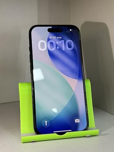 iphone 1e: IPhone 15, Б/у, 128 ГБ, Черный, Защитное стекло, Чехол, 84 % — 2