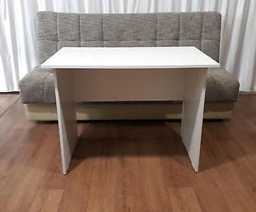 Комплекты столов и стульев: Офисный стол, Новый, Нерегулируемый, Прямоугольный, ЛДСП, Самовывоз, Бесплатная доставка, Платная доставка — 4