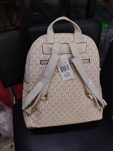 magic pack: Рюкзак Michael Kors с монограммным принтом MK - Компактный городской — 2